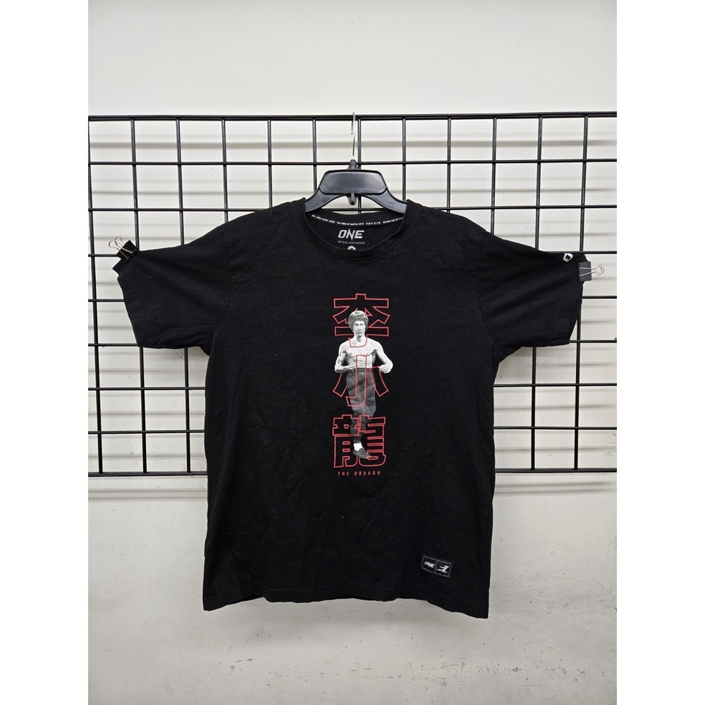 Pre-owned Bruce Lee The Dragon Official Merchandise T Shirt by‎ ONE in Blk, M